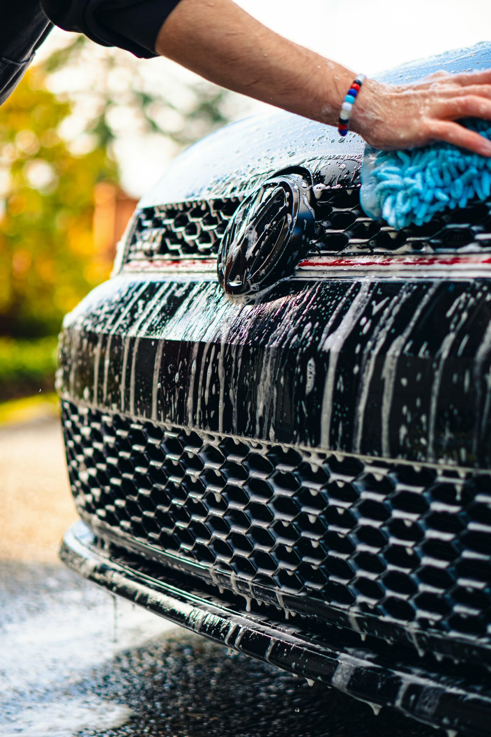 Detailing Prestige automobile