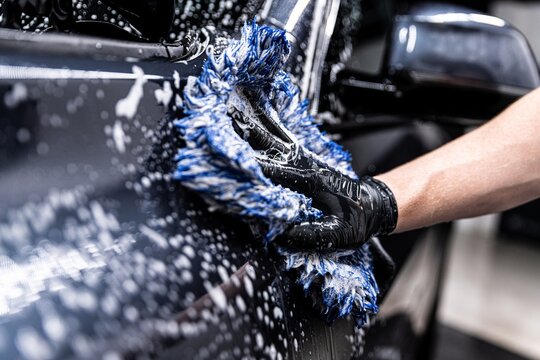 Lavage extérieur classique automobile